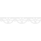 Ekena Millwork Weston Architectural Grade PVC Running Trim, 8"H x 5/8"P x 48"L RUNP08X0625X48WST - alternate 4